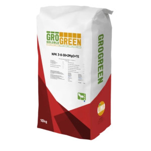 Минеральное удобрение Гро Грин NPK 3-8-38 + 2 MgO+TE | Gro Green 25 кг
