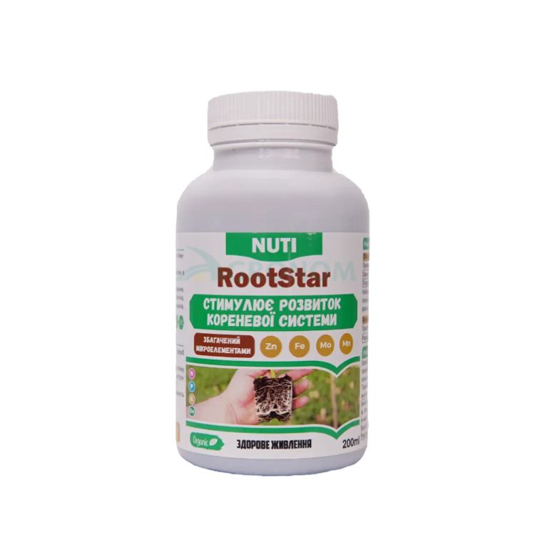 Укорінювач біостимулятор RootStar (РутСтар) Nuti 200 мл